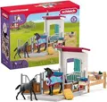 Produktbild: Schleich Pferdebox mit Stute und Fohlen 42611