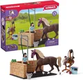Produktbild: schleich Horse Club Pferdebox mit Stute und Fohlen