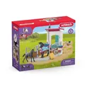 Produktbild: schleich® HORSE CLUB 42611 Pferdebox mit Stute und Fohlen