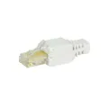 Produktbild: LogiLink Netzwerk Modularstecker RJ45 UTP Cat.5e werkzeugfrei vergold. Kontakte