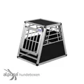 Produktbild: N18 Hundetransportbox Gitterbox Aluminium Transportbox Hundebox Alubox Autobox