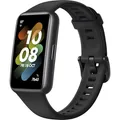 Produktbild: Smartwatch Honor Band 7 43mm Silikonarmband - Meteorite Black OVP