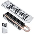 Produktbild: Kühler & Metalabdeckung für PS5 Slim/Pro M2 SSD-Erweiterung Heatpipe Staubschutz