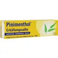 Produktbild: PINIMENTHOL Erkältungssalbe Eucalyp / Kiefernad / Ment, 50 g, Creme