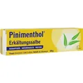 Produktbild: PINIMENTHOL Erkältungssalbe Eucal./Kiefern./Menth. 50 g PZN 07779966
