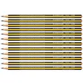 Produktbild: STAEDTLER Noris 183-HB Bleistifte HB schwarz/gelb, 12 St.
