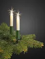 Produktbild: Lichterkette Schaftkerze Christbaum 15 Kerzen Weihnachten Deko Winter Innen