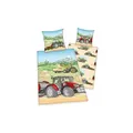 Produktbild: Herding Bettwäsche-Set  Traktor , mehrfarbig , Maße (cm): B: 135 H: 1