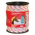 Produktbild: FAIE Weidezaunseil TopLine weiß/rot, 6 mm / 200 m