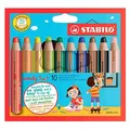 Produktbild: STABILO woody 3 in 1 Buntstifte farbsortiert, 10 St.