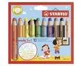 Produktbild: STABILO Buntstift STABILO Buntstifte woody 3in1 10cm 10 Stück Kartonetui