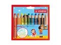 Produktbild: STABILO Buntstift STABILO woody 3 in 1 Buntstift - 10 mm - 10er Set