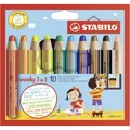 Produktbild: STABILO woody 3 in 1, 10er Etui