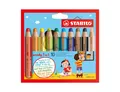 Produktbild: Stabilo Woody 3in1 farbige Stifte - 10 Farben
