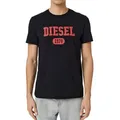 Produktbild: Diesel Rundhalsshirt Slim Fit Organic Logo Shirt - T-DIEGOR-K46 9XX schwarz L (48/50)