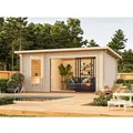 Produktbild: Palmako Sauna Sanna Slide Plus Naturbelassen 500 cm x 270 cm
