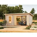 Produktbild: Palmako Saunahaus Sanna 12,8 m3 Slide Plus