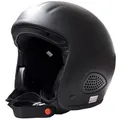 Produktbild: Bores Motorradhelm Bores Gensler Kult 3 Matt-Schwarz Jethelm (1er Set) schwarz XXS/M1