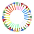 Produktbild: Party Hörner 100 Stück Krachmacher Funny Whistles Gebläse Krachmacher Verwend...