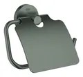 Produktbild: Grohe Essentials WC-Papierhalter mit Deckel - Hard Graphite gebürstet - 40367AL1