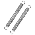 Produktbild: GUNGY Zugfedern mit Haken Edelstahl Zugfeder Spannfeder 150mm Außendurchmesser 16mm Drahtdurchmesser 2,5mm Maximale Zugkraft 19kg 2,5x16x150mm 2 Stück