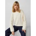 Produktbild: s.Oliver Longpullover Strickpullover Pullover mit dekorativem Strickmuster beige L (40)