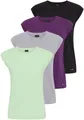 Produktbild: Laura Scott T-Shirt (4-er Pack) in modernen Farben