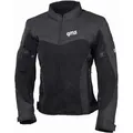 Produktbild: GMS Tara Mesh Damen Motorrad Textiljacke, schwarz, Größe 4XL