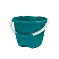 Produktbild: HAKA Eimer I Hochwertiger Putzeimer I 6 Liter Fassungsvermögen I Mit ergonomischem, gepolstertem Griff
