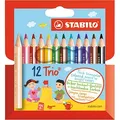 Produktbild: STABILO Trio dick und kurz Buntstifte farbsortiert, 12 St.