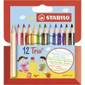 Produktbild: Triangular colored pencil STABILO® Trio® dick, kurzDreikant-Buntstift STABILO® T