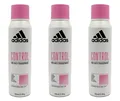 Produktbild: adidas Women Control Anti-Transpirant Deo Spray , 3x150ml EAN3616303440558