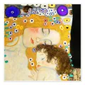 Produktbild: Poster Mutter und Kind (Detail) - Gustav Klimt
