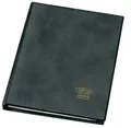 Produktbild: VELOFLEX 5158180 - Telefonringbuch DIN A5, Adressbuch, Telefonbuch, Weichfolie in Leder-Optik, mit Register, schwarz