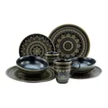 Produktbild: CreaTable 23587 MANDALA GOLD Geschirrset Kombiservice 8 tlg. Steinzeug