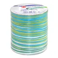 Produktbild: PRÄSENT C.E. Pattberg Raffia-Multicolour Bastband grün-blau-weiß, 50 m Geschenkband zum Einpacken, 5-strängiges Bastelband für Geschenke, Zubehör zum Dekorieren & Basteln