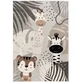 Produktbild: Pergamon Kinder, Grau, Textil, Animalprint, 200x290 cm, Teppiche & Böden, Teppiche, Teppich Kinderzimmer
