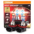 Produktbild: 2x OSRAM H11 NIGHT BREAKER 220 Glühlampe 12V 55W PGJ19-2 +220% VERSION 2024/2025