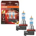 Produktbild: OSRAM H11 NIGHT BREAKER 220 DUOBOX Halogen bis zu +220% 1350 lm Model 2024/25
