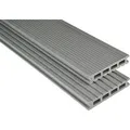 Produktbild: Kovalex WPC Terrassendiele Exklusiv Matt Grau 2,6 cm x 14,5 cm x 350 cm