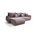 Produktbild: Fun Möbel Ecksofa, Flieder, Textil, Ottomane links, 280x185 cm, Wohnzimmer, Sofas & Couches, Wohnlandschaften, Ecksofas