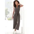 Produktbild: LASCANA Overall (mit Bindegürtel) und Taschen, sommerlicher Jumpsuit, casual-chic grün 44