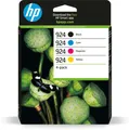 Produktbild: Nr.924 4er-Pack CMYK originale Druckerpatronen Schwarz, Cyan, Magenta, Gelb 500 Seiten