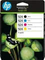 Produktbild: Original HP Tintenpatrone 924 (6C3Z1NE), bis zu 500 Seiten bzw. 400 Seiten, Multipack, CMYK 661339