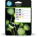 Produktbild: Hewlett Packard Hp 924 / 6c3z1ne 4er-pack Original Druckerpatrone Schwarz/bunt Cmyk Instant Ink