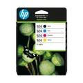 Produktbild: HP 924 4er-Pack Schwarz Gelb Cyan Magenta original