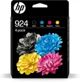 Produktbild: HP 924 (‎6C3Z1NE) Original Druckerpatrone 4er Pack, 1xSchwarz, 1xCyan, 1xMagenta