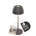 Produktbild: BRILONER Riffle Nano LED Tischlampe kabellos IP44 Touchdimmer Akku Anthrazit