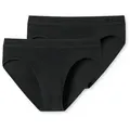 Produktbild: Schiesser Slip Basic Kids (2-St) schwarz 176