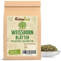 Produktbild: Weißdorn Tee | 250g | Weißdornblätter mit Blüten geschnitten | Weißdorntee vom-Achterhof